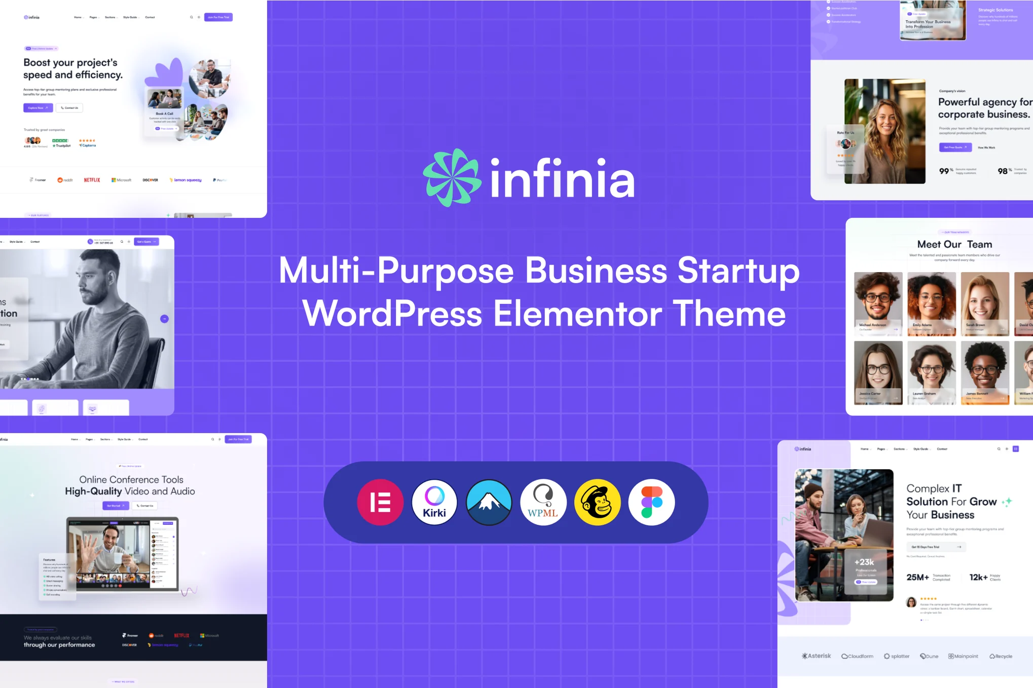 Infinia – 多用途商业 WordPress 主题