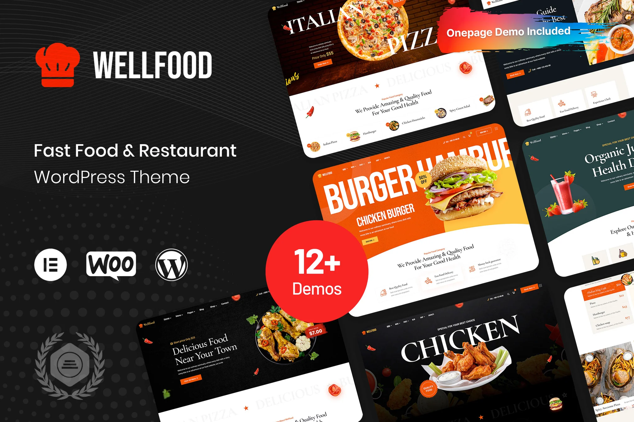 Wellfood-快餐店 WordPress 主题