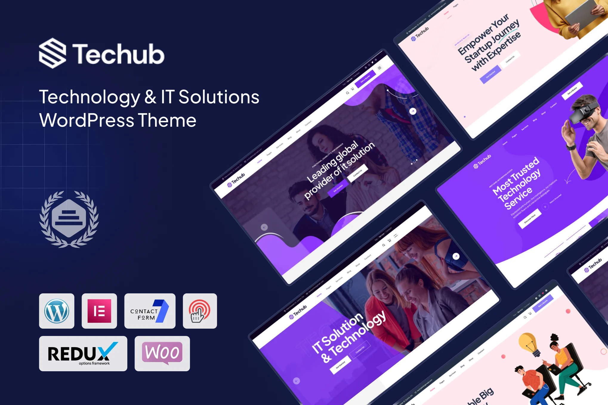 Techub——技术与 IT 解决方案 WordPress 主题