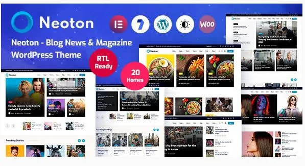 Neoton – 新闻杂志 WordPress 主题