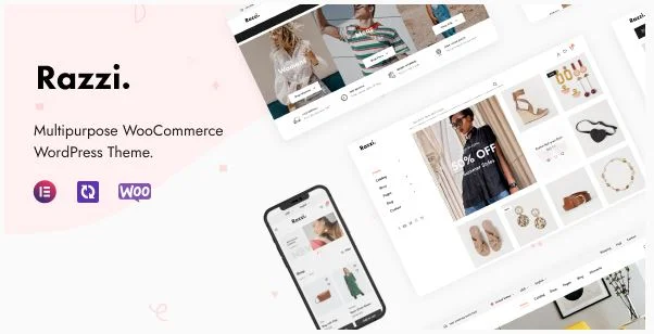 Razzi v2.3.0 – 多用途 WooCommerce WordPress 主题