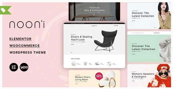 Nooni – 家具和时尚 WooCommerce 主题