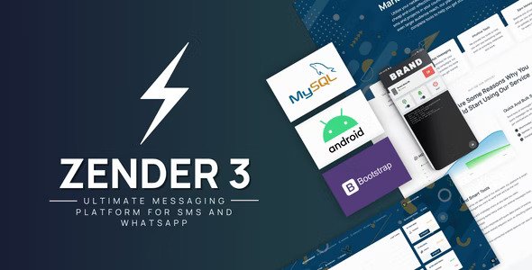 Zender v3.9.6 – 人工智能驱动的 WhatsApp 和短信 SaaS，适用于自动化、聊天机器人和营销 (SaaS)