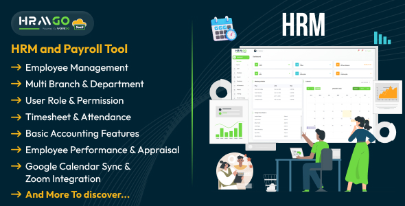 HRMGo SaaS v7.4 – 人力资源管理和薪资工具