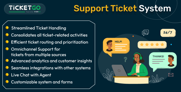 TicketGo v5.6 – 支持票务系统