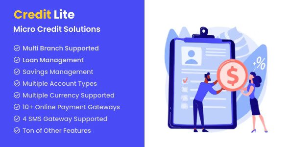Credit Lite v2.5 – 多分支贷款和储蓄管理系统