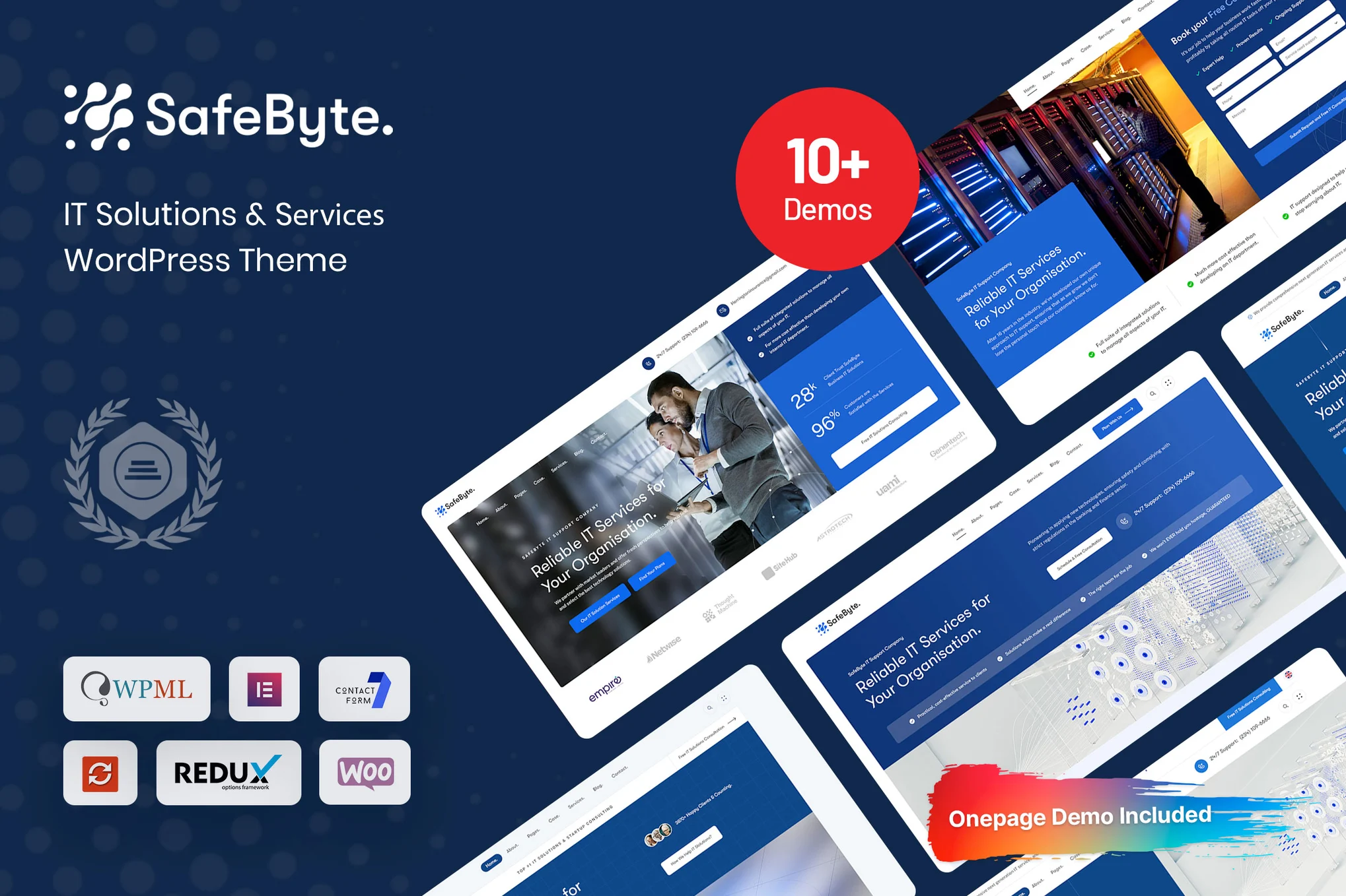 Safebyte – 技术与 IT 解决方案主题