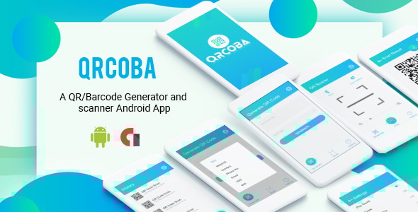 QRcoba – 一款基于 Admob 的二维码/条形码生成器和扫描器安卓应用