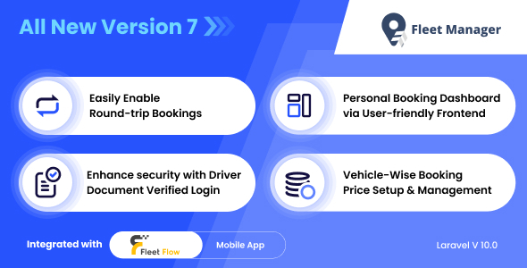 Fleet Manager v7.0 – 车辆管理和预订系统