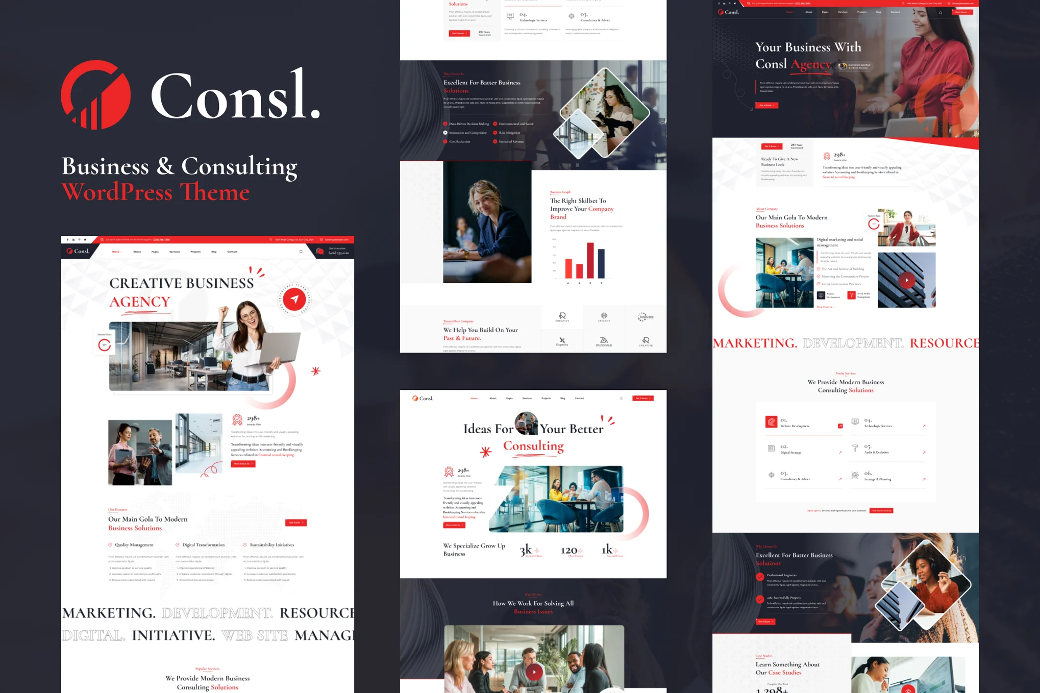 Consl – 咨询业务 WordPress 主题