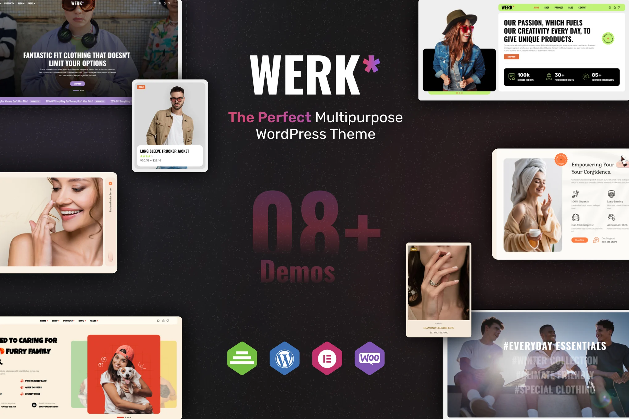 Werk – Elementor 多用途 WooCommerce 主题