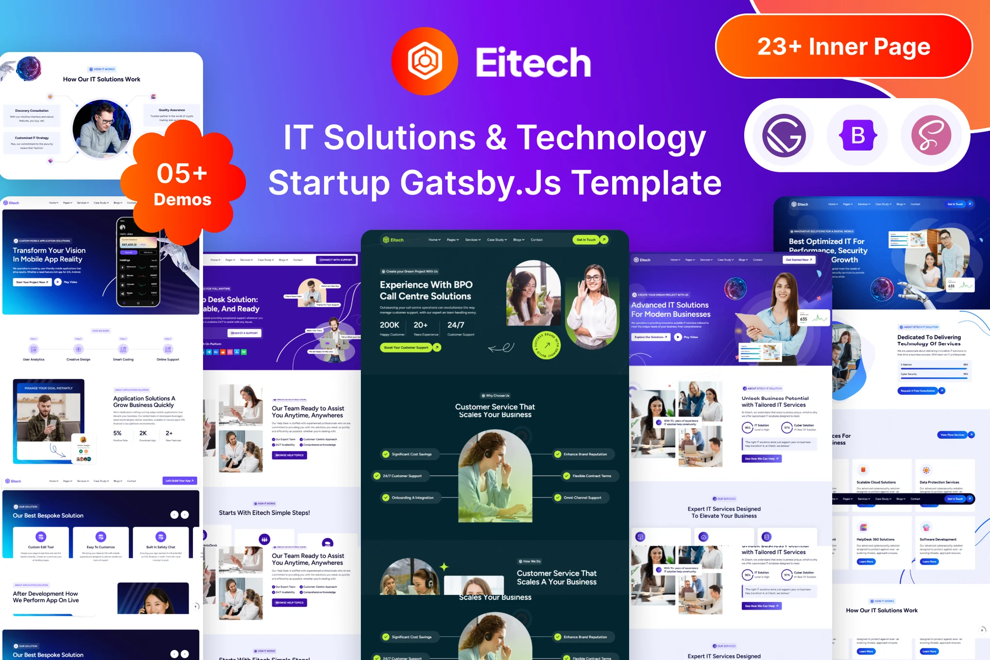Eitech – Gatsby.JS IT 解决方案和技术初创公司