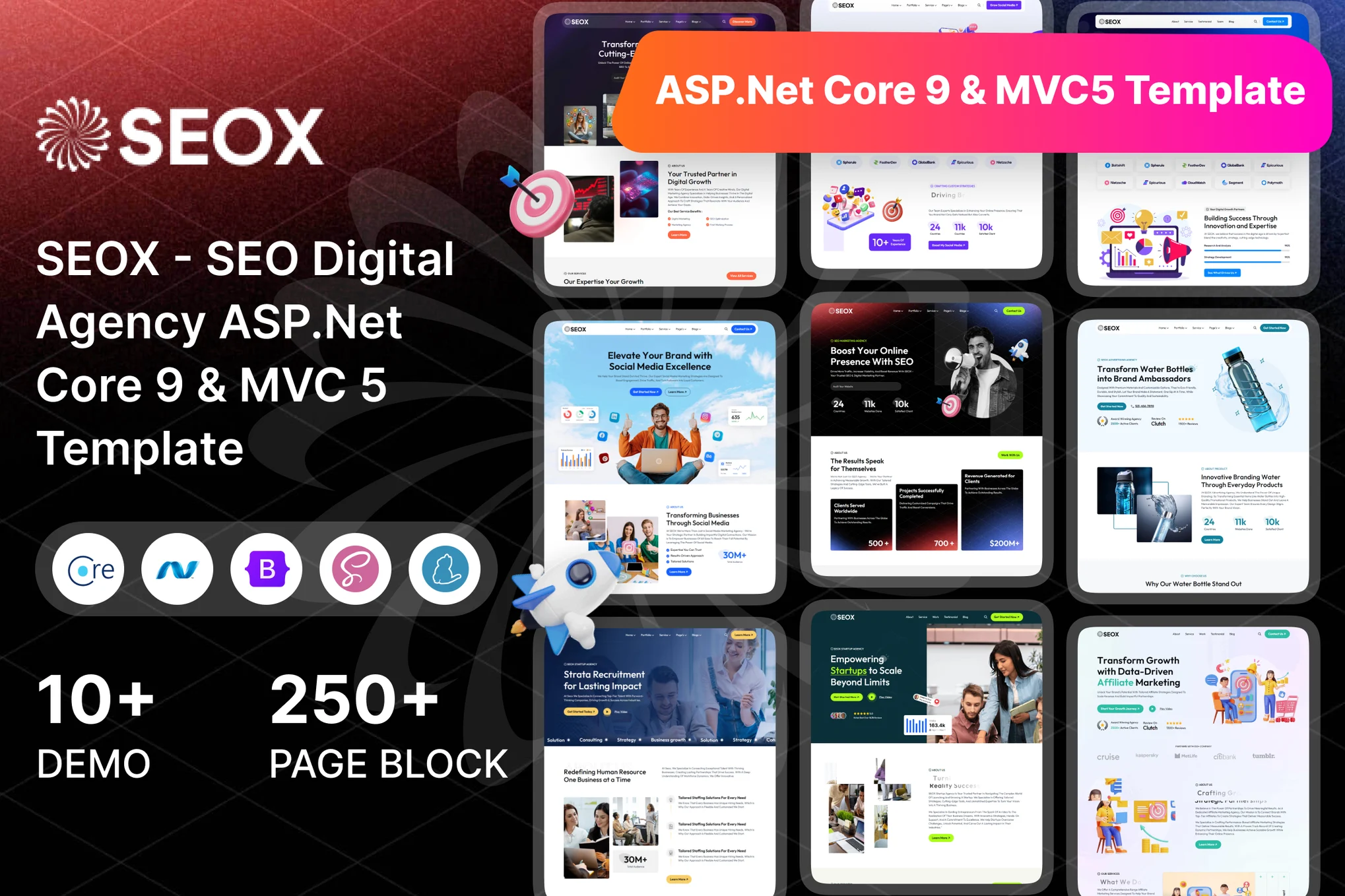SEOX – ASP.NET Core 和 MVC5 SEO 和数字营销