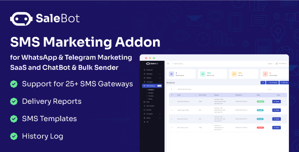 SaleBot 短信营销插件 v1.0.0