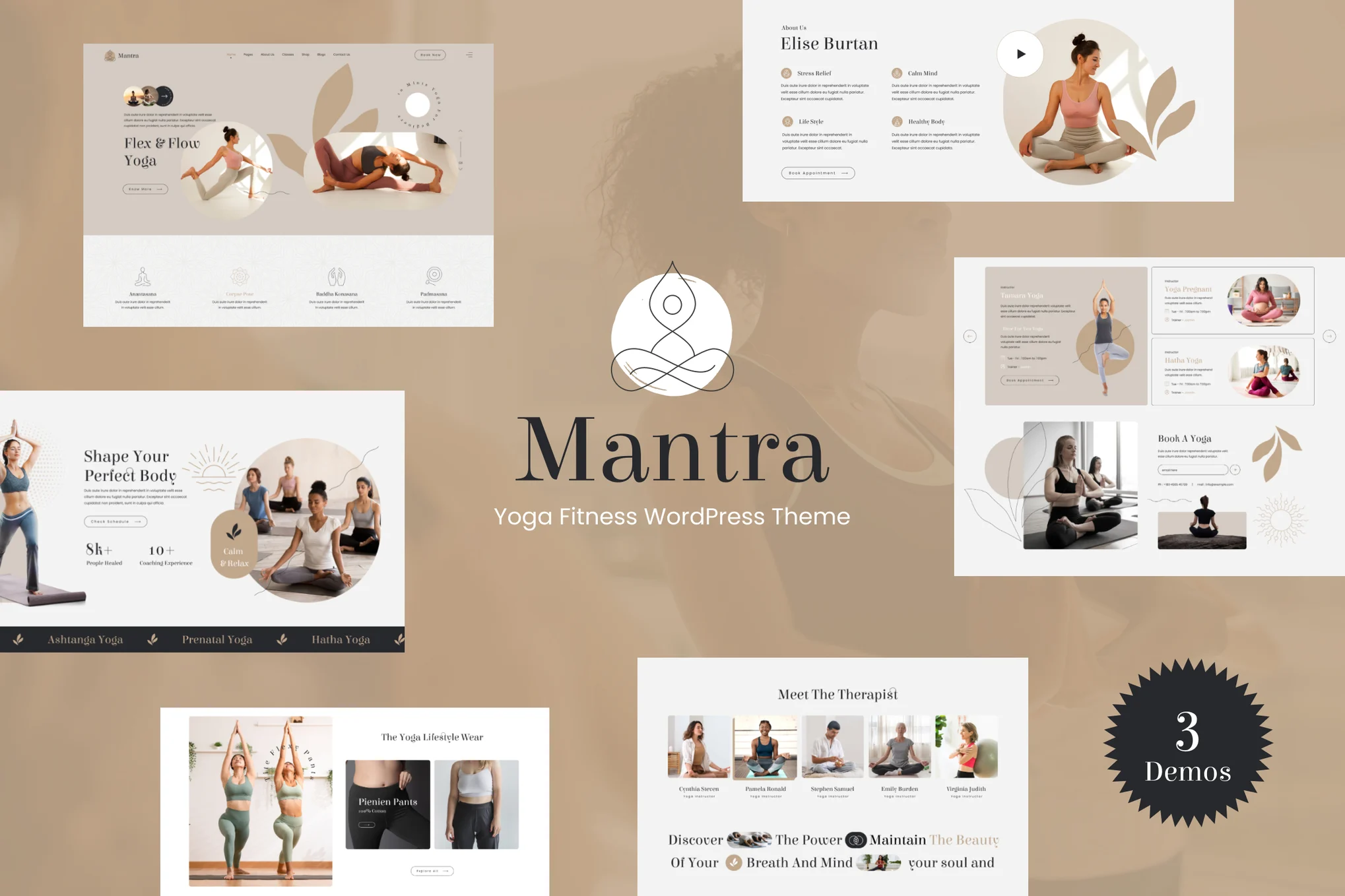 Mantra – 瑜伽健身 WordPress 主题