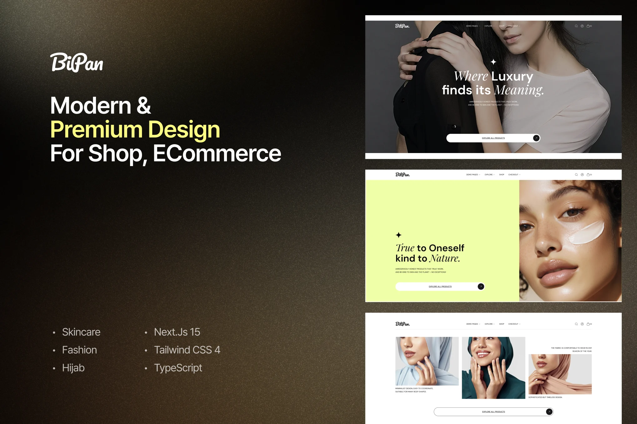 Bitpan – 多用途电商 NextJs 模板