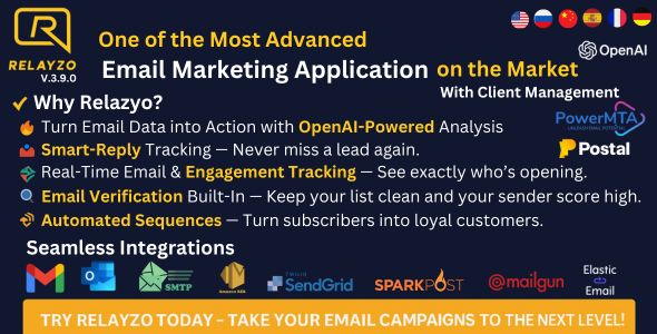 Relayzo – 电子邮件营销应用程序