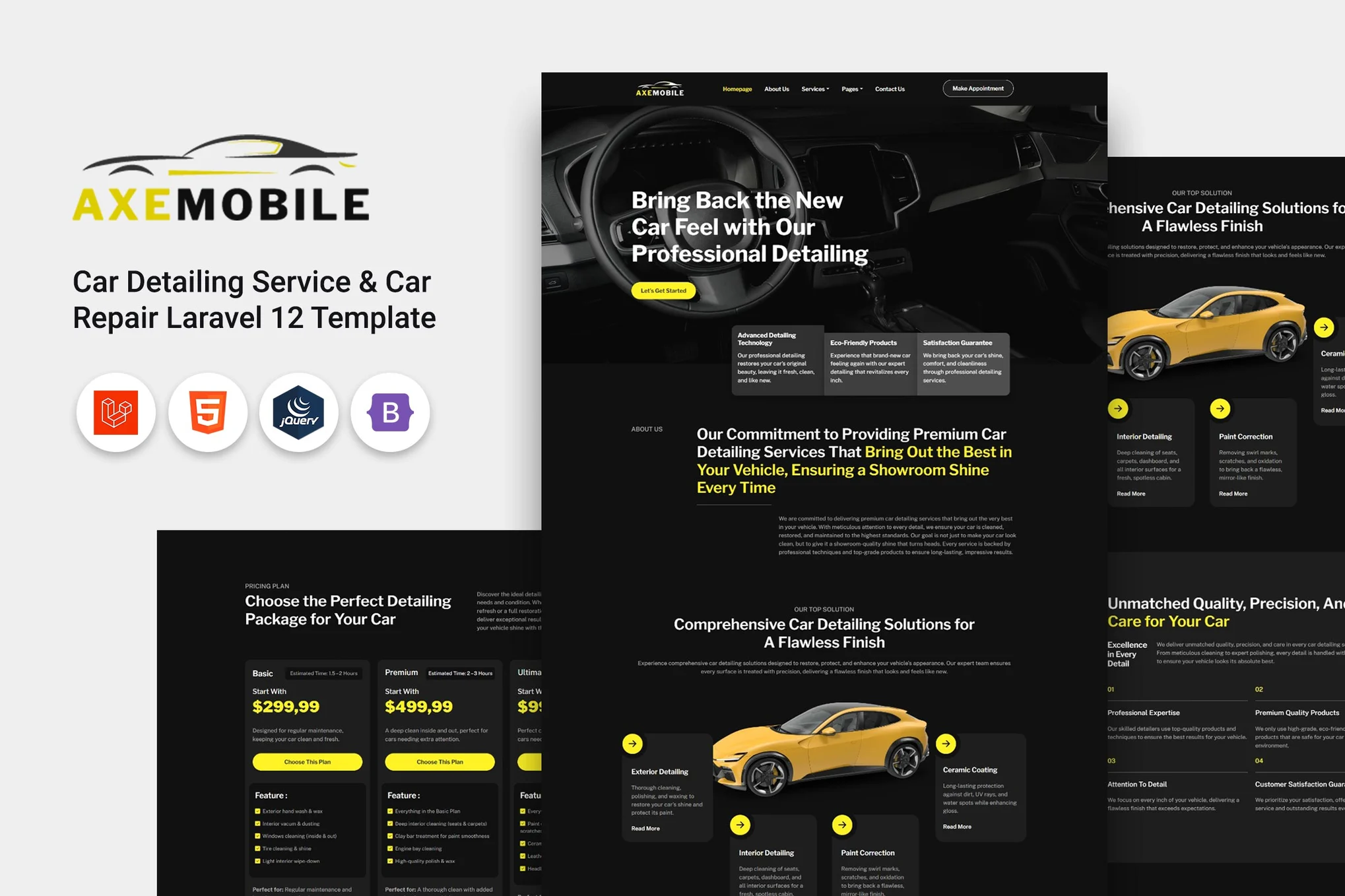 Axemobile – 汽车美容服务 Lavel 12