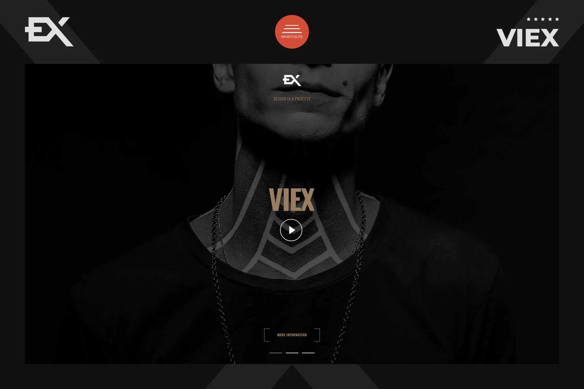Viex – 创意作品集模板