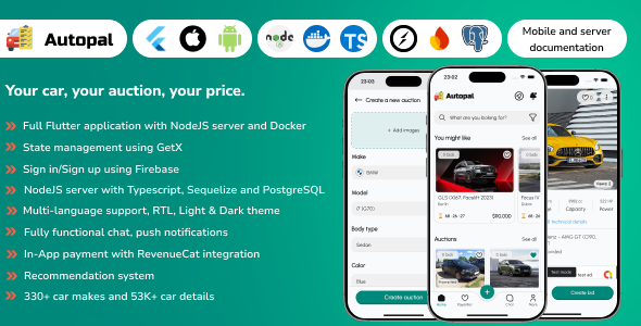 Autopal – 汽车拍卖(完整版)
