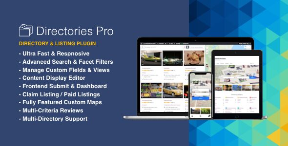 Directories Pro 2.0.19 – WordPress 目录插件