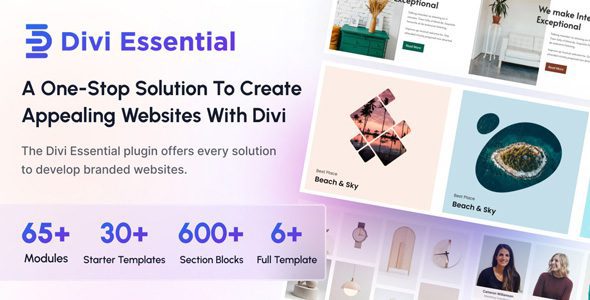 Divi Essential 5.8.3 主题