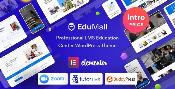 EduMall 4.7.0 – LMS 专业教育中心 主题
