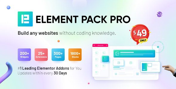 Element Pack 9.8.12 – 元素编辑器的加通