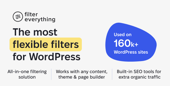 Filter Everything 1.9.5 – WordPress WooCommerce 产品过滤器