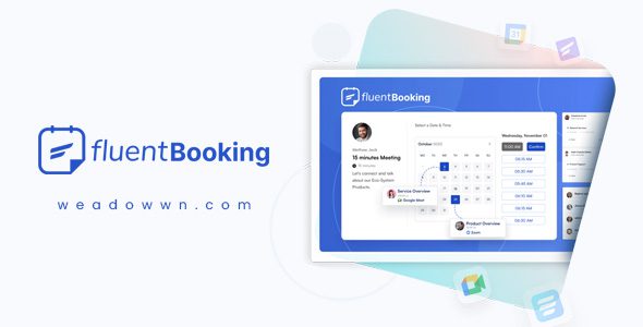 Fluent Booking Pro 2.2.1 – WordPress 预约预约日历插件