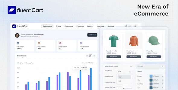 FluentCart Pro 1.6.1 – 带有WordPress的电子商务新时代