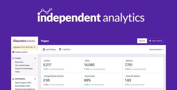 Independent Analytics Pro 2.15.3 – Google WordPress 分析选项