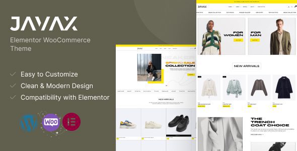 Javax 1.1.0 – 元素WooCommerce 主题