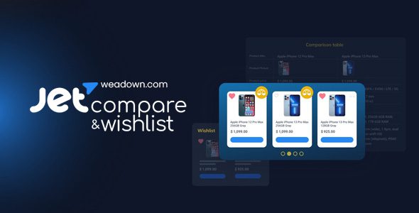 JetCompareWishlist 1.5.13 – 元素插件