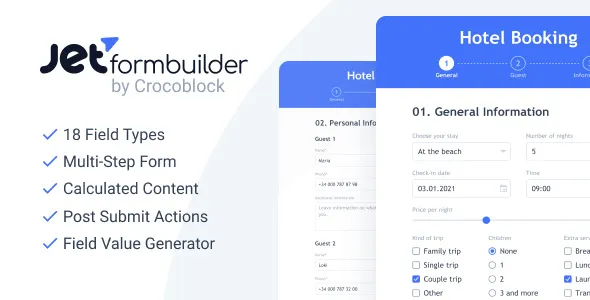 JetFormBuilder 3.6.4.2 + Pro Addons – WordPress 表单构建器插件