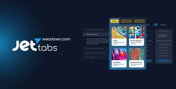 JetTabs 2.3.3 – 元素的标签、切换和协议块