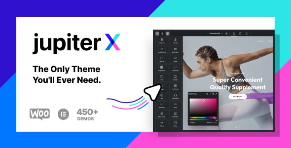 JupiterX 4.60.0 – 多用途 WordPress & WooCommerce 主题