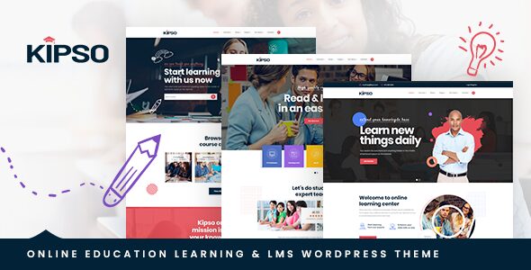 Kipso 1.3.7 – 教育 LMS 文字新闻 主题