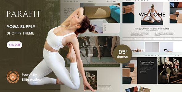 Parafit 1.0 – 瑜伽供应商店2.0 主题