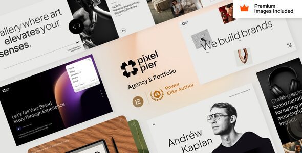 Pixelpiernyc 29 – 组合创意机构 Freelancer WordPress 主题