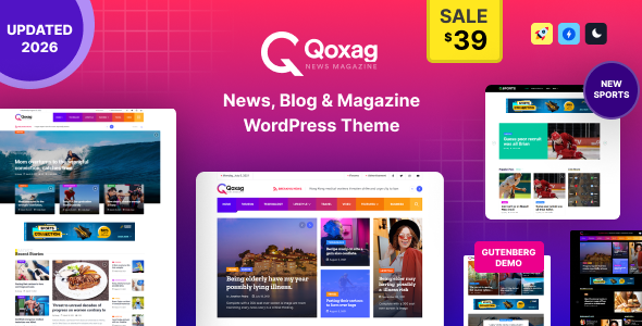 Qoxag 2.1.3 – 报纸杂志新闻文字通讯 主题