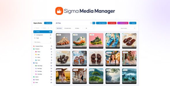 Sigma Media 1.7.1 – 管理器 WordPress 媒体库组织器