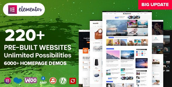 Soledad 8.7.5 – 多功能、报纸、博客与WooCommerce WordPress主题