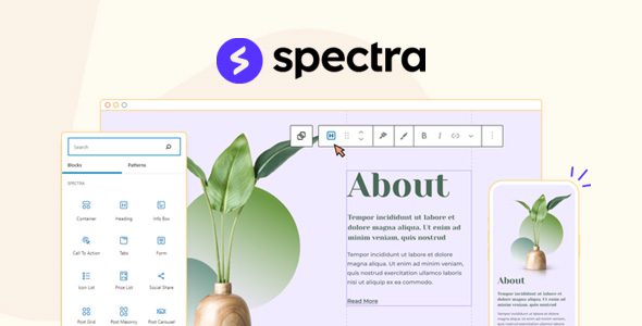 Spectra Pro 1.3.2 – 可视化网站构建插件
