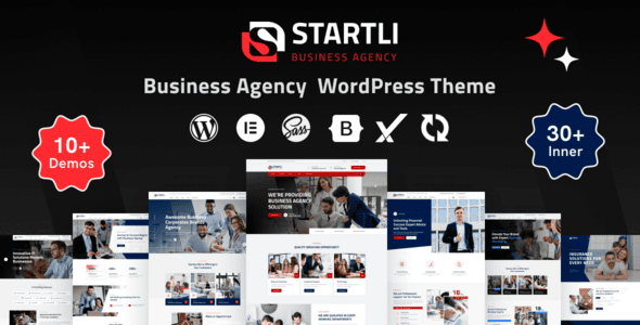 Startli 1.1.1 – 元素商务咨询 WordPress 主题 + RTL