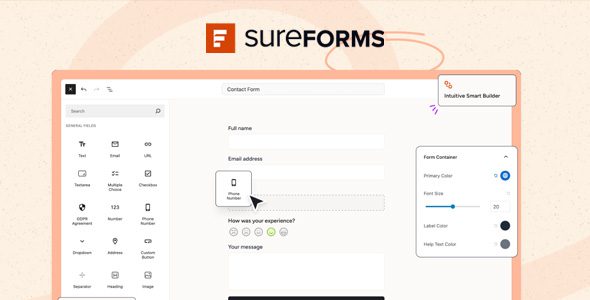 SureForms Pro 2.12.3 – 用于 WordPress 的 AI 拖放表单构建器