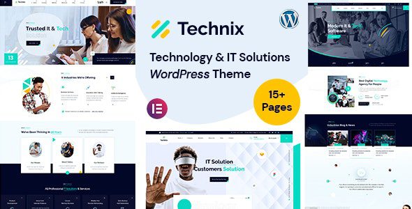 Technix 1.1.1 – 技术和IT 解决方案 WordPress 主题