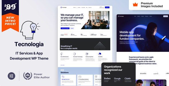 Tecnologia 37 – IT SAAS 软件技术 WordPress 主题