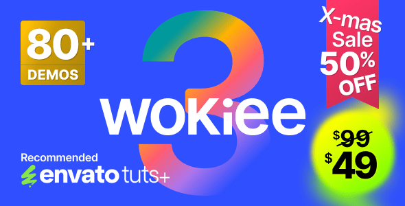 Wokiee 3.4.1 – 多用途商店 主题