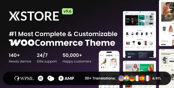 XStore 9.7.7 – 多功能的WooCommerce 游戏 主题